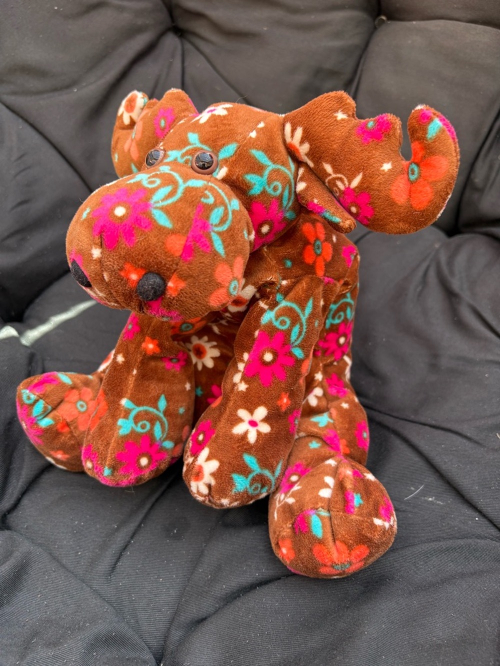 Mary Meyer Floral Moose  – Retro Boho Shabby Chic